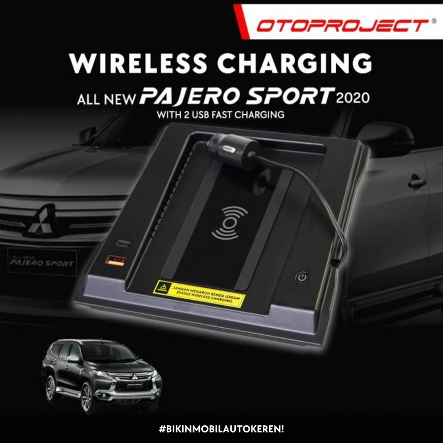 Wireless Charging A.N Pajero Sport 2016 With 2 Usb Fast Charging